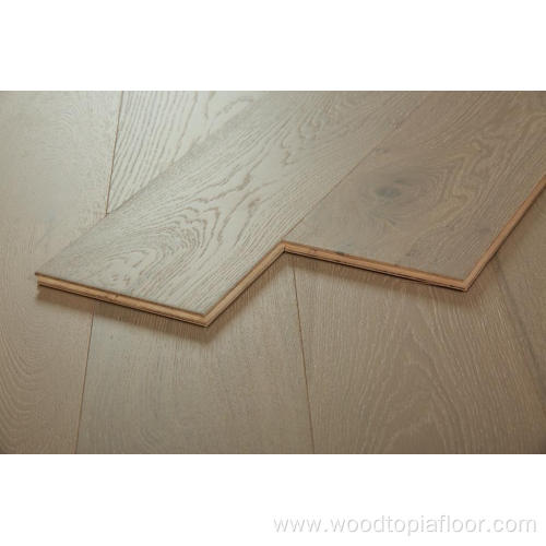 Engineered European oak wooden flooring matte gloss